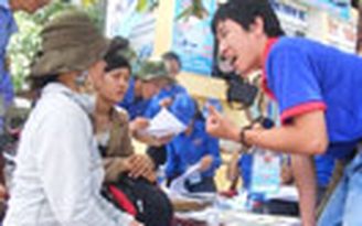 Thí sinh tập trung về Huế thi đại học