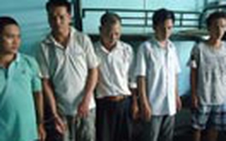 Phá ổ xóc đĩa, tạm giữ 7 người