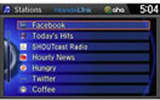 Honda kết nối smartphone với xe hơi