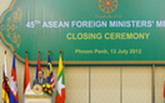 ASEAN công bố nguyên tắc sáu điểm về biển Đông