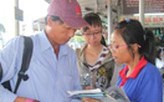 Thí sinh đổ về TP.HCM thi đại học