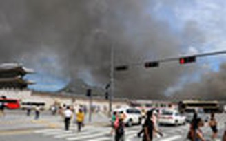 Hỏa hoạn gần cung điện cổ ở Seoul, 4 người chết