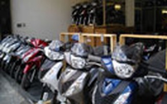 Giá xe máy rớt dài