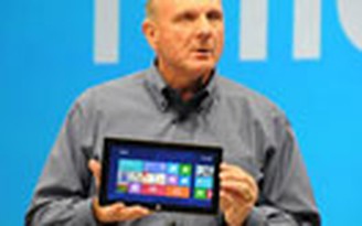 Steve Ballmer hé lộ giá bán máy tính bảng Surface