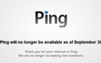 Apple đóng cửa mạng xã hội Ping