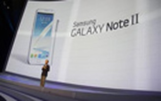 Galaxy Note II "lên kệ" tại nhiều thị trường