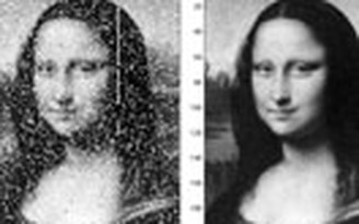 Mona Lisa lên không gian
