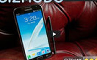 Galaxy Note II được đánh giá cao từ các tạp chí công nghệ