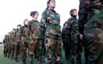 Syria tuyển nữ vào lực lượng dân quân "Sư tử cái"
