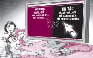 Bùng nổ web lừa tiền