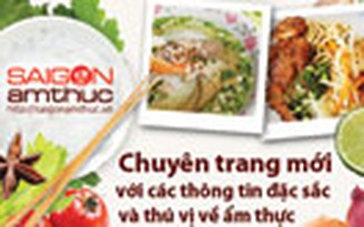 Thanh Niên Online ra mắt chuyên trang Sài Gòn Ẩm thực