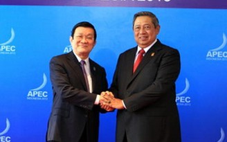 Chủ tịch nước gặp lãnh đạo các nền kinh tế APEC