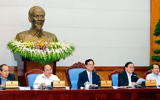 Thủ tướng Nguyễn Tấn Dũng: Cắt chi hành chính, không tăng thêm biên chế