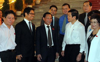 Chủ tịch nước Trương Tấn Sang: Tháo gỡ bằng được khó khăn cho doanh nghiệp