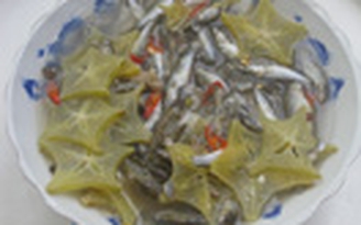Cá linh kho khế