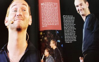 Giới thiệu sách ảnh 'Nick Vujicic và những ngày ở Việt Nam'