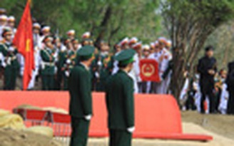 Toàn cảnh lễ an táng Đại tướng Võ Nguyễn Giáp