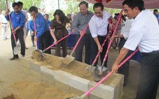 Xây nhà nhân ái trên quê hương đại tướng Nguyễn Chí Thanh