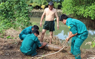 Tháo dỡ thành công quả bom nặng hơn 100kg