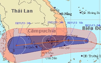 Tâm áp thấp nhiệt đới ở ngay trên vùng biển Khánh Hòa - BR-VT