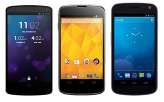 Nexus 4 đã được lên Android 4.4