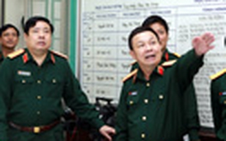 Đại tướng Phùng Quang Thanh: Chống bão là nhiệm vụ chiến đấu thời bình