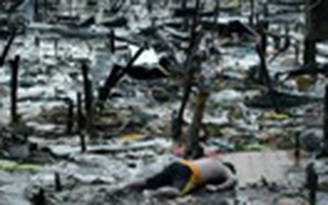 Siêu bão Hải Yến: Có 300 người chết, 2.000 người mất tích ở đảo Samar