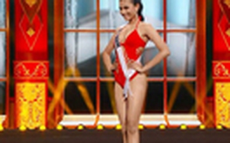 Hoa hậu Hoàn vũ 2013: Trương Thị May tỏa sáng với trang phục dạ hội và bikini