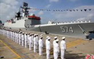 Hạm đội Nam Hải của Trung Quốc nhận tàu hộ vệ mới