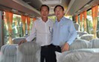 Bàn giao 20 xe khách cao cấp SAMCO Felix