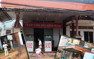 Xăng ngấm vào giếng nước của dân