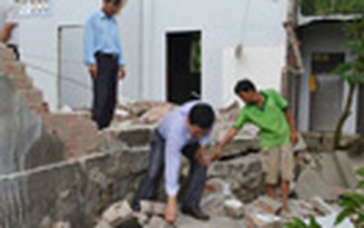 Vụ sụt lún đất ở Di Linh: Hỗ trợ 340 triệu đồng di dời nhà dân