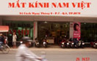 Mắt kính Nam Việt - Thương hiệu của niềm tin mắt Việt