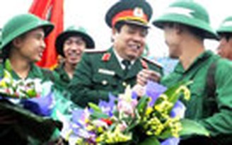 Hà Nội, Thanh Hóa tiễn thanh niên nhập ngũ