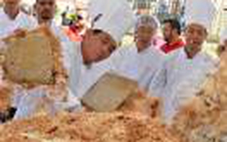 "Chảo cơm chiên” lớn nhất thế giới