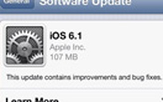 Apple chuẩn bị tung ra bản iOS 6.1.2