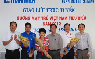 Giao lưu trực tuyến với các đề cử gương mặt trẻ VN tiêu biểu