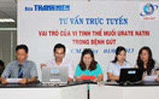Tư vấn trực tuyến: Vai trò của vi tinh thể muối urate natri trong bệnh gút