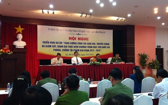 Hơn 1.900 tỉ đồng phòng chống tội phạm từ 2012-2015