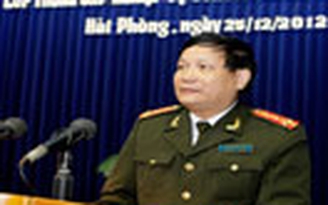 Cách chức Phó giám đốc Công an TP.Hải Phòng
