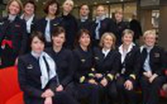 Air France mừng 8.3 với đội bay 100% nữ giới
