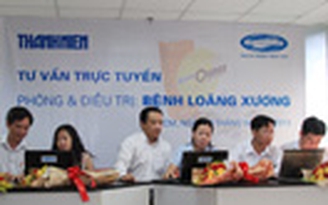 Tư vấn trực tuyến: “Phòng ngừa và điều trị loãng xương”