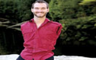 Nick Vujicic đến Việt Nam vào ngày 22.5