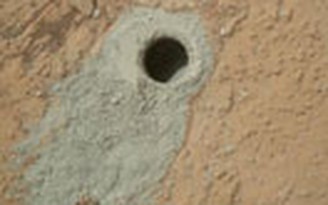 Tàu Curiosity khoan mũi thứ hai trên sao Hỏa
