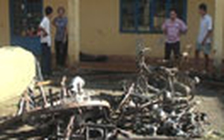 Cháy trung tâm học tập cộng đồng