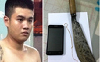 Bắt kẻ cướp dùng dao tấn công cảnh sát