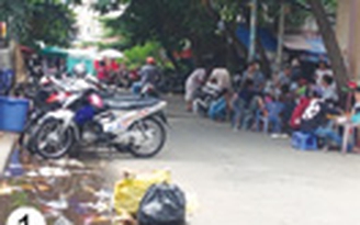 Chợ tự phát làm khổ dân
