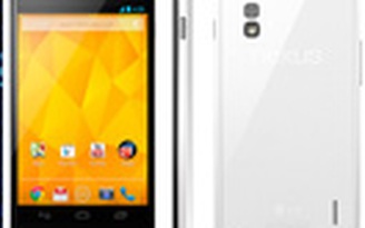 Google trả đơn hàng Nexus 4 màu trắng 16 GB