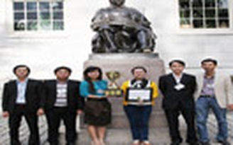 Sản phẩm lọc nước vinh danh ở Harvard