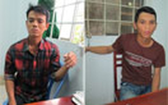Bắt 2 nghi phạm cướp giật dây chuyền